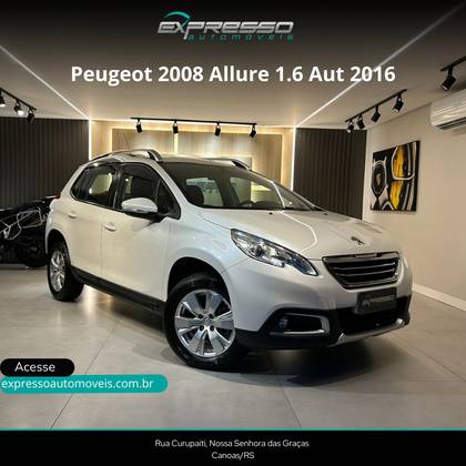 PEUGEOT 2008 1.6 16V FLEX ALLURE 4P AUTOMÁTICO